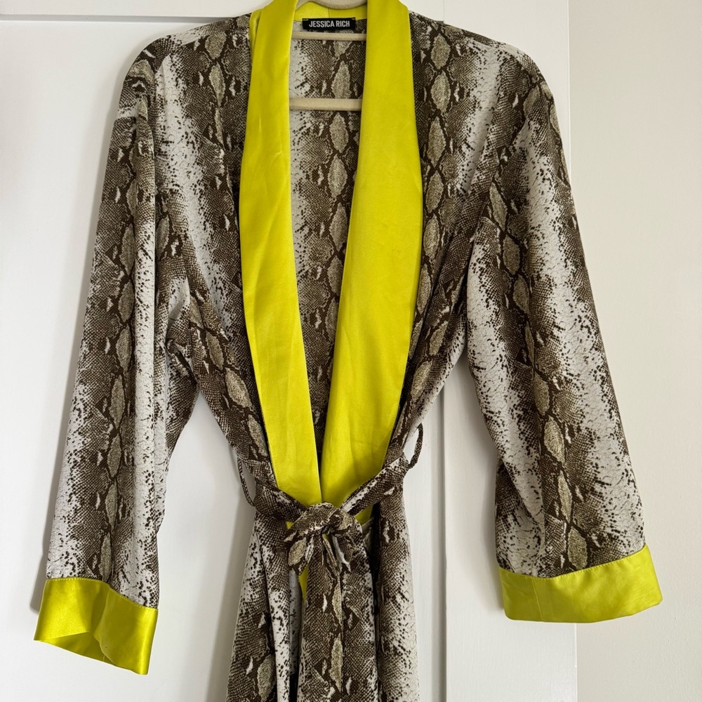 Jessica Rich silk robe